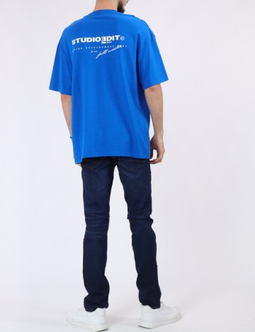Tricou Jack&Jones, albastru