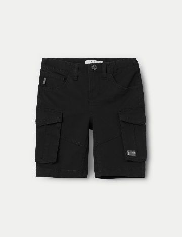 Pantaloni scurti Name It, negru