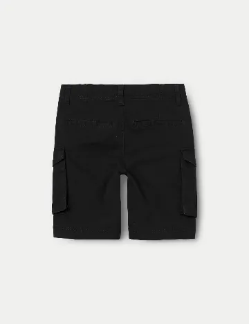 Pantaloni scurti Name It, negru