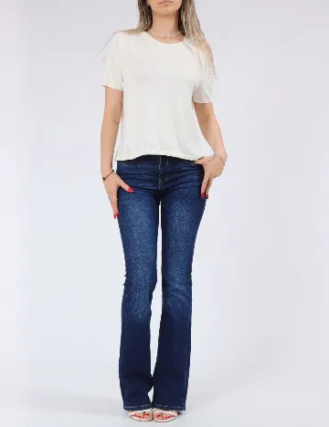 Bluza Jacqueline de Yong, crem