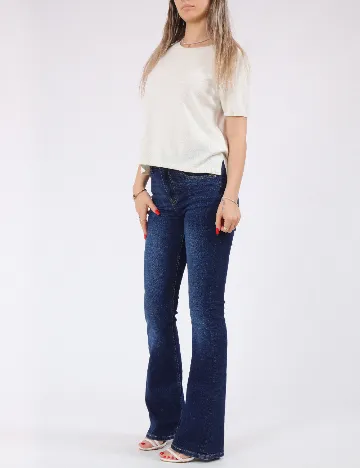 Bluza Jacqueline de Yong, crem