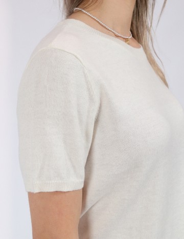 Bluza Jacqueline de Yong, crem