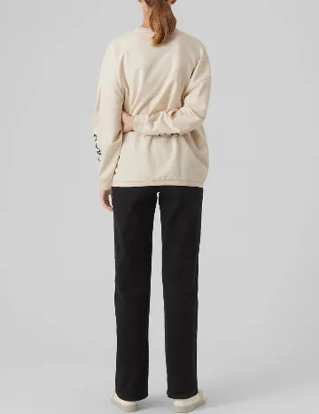 Bluza Oversize Vero Moda, crem