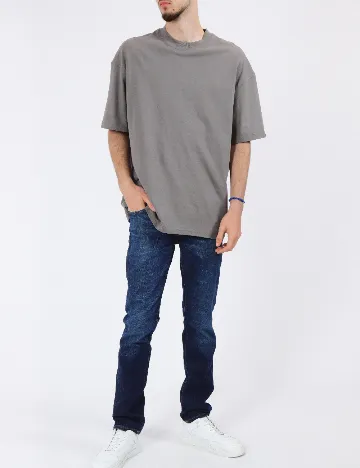 Tricou Jack&Jones, gri Gri