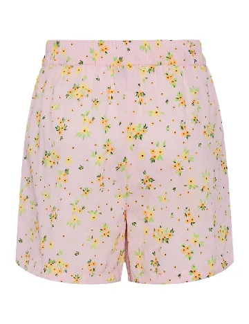 Pantaloni scurti Pieces, roz Roz