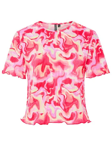 Bluza Pieces, mix culori