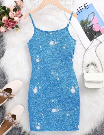Rochie Shein Kids, albastru