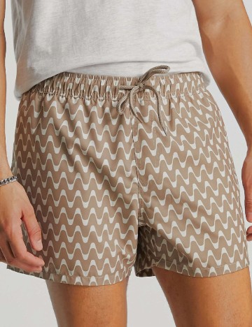 Short de baie ASOS, maro