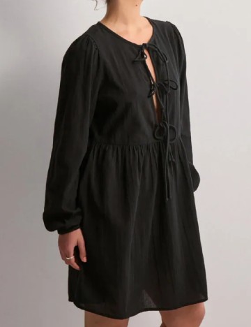 Rochie scurta Pieces, negru