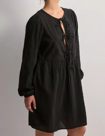 Rochie scurta Pieces, negru Negru