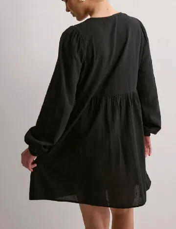 Rochie scurta Pieces, negru Negru