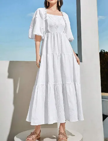 Rochie lunga SHEIN, alb