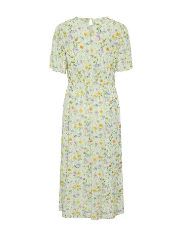 Rochie medie Pieces, floral print Floral print
