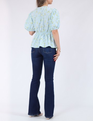 Bluza Pieces, bleu