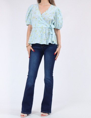 Bluza Pieces, bleu