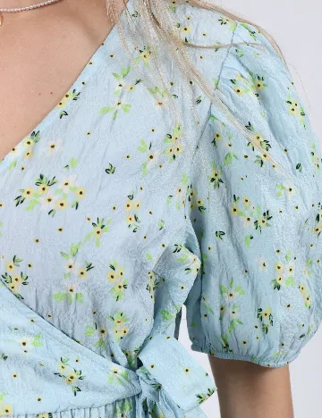 Bluza Pieces, bleu