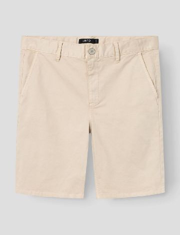 Pantaloni scurti LMTD, crem