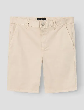 Pantaloni scurti LMTD, crem