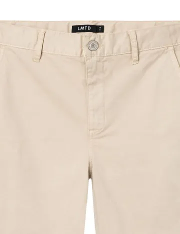 Pantaloni scurti LMTD, crem