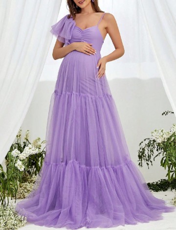 Rochie lunga SHEIN Maternity, mov