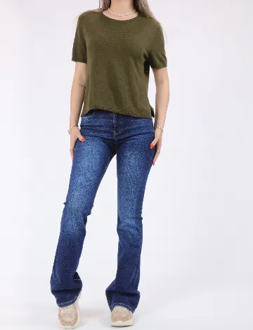 Bluza Jacqueline de Yong, verde
