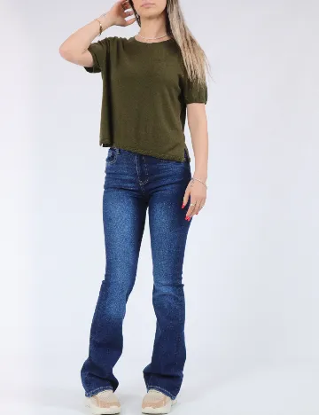 Bluza Jacqueline de Yong, verde