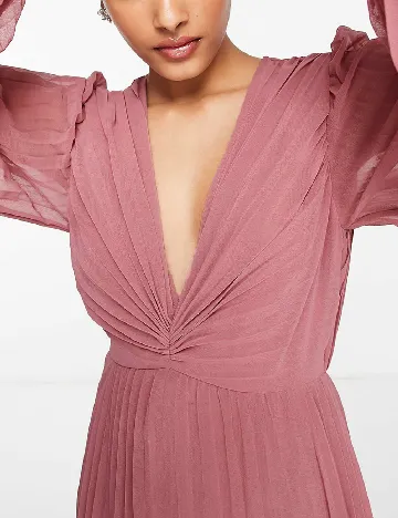 Rochie lunga ASOS, roz