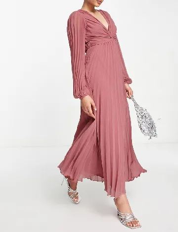 Rochie lunga ASOS, roz
