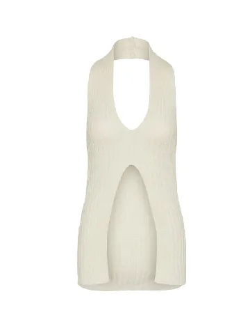 Top Pieces, ecru Alb