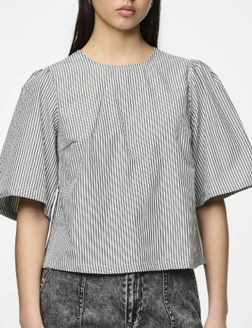 Bluza Pieces, gri