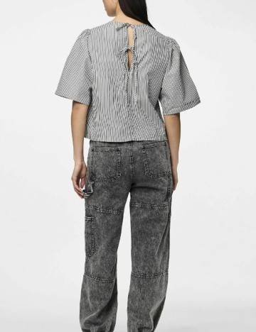 Bluza Pieces, gri