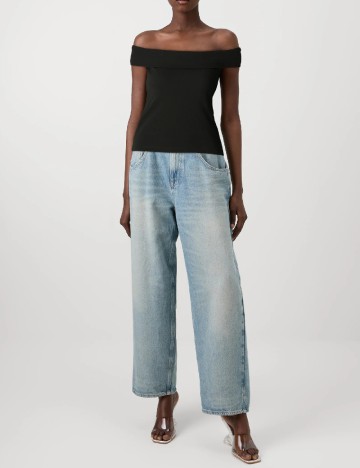 Bluza Pieces, negru