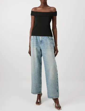 Bluza Pieces, negru