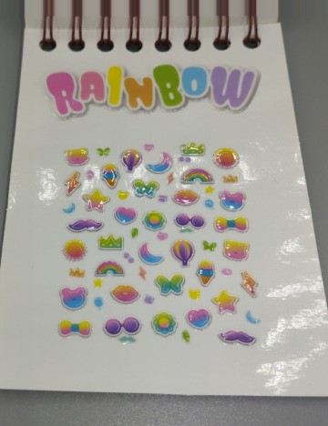 Set stickere pentru unghii Dayes, mix culori