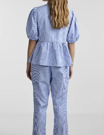 Bluza Pieces, albastru