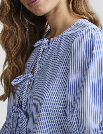 Bluza Pieces, albastru