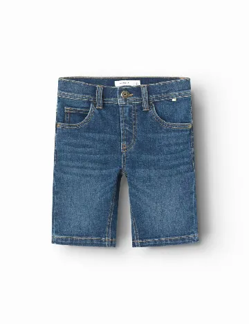 Pantaloni scurti Name It, albastru