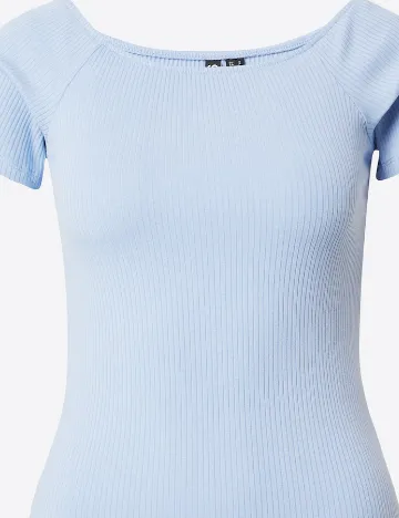 Tricou Pieces, albastru