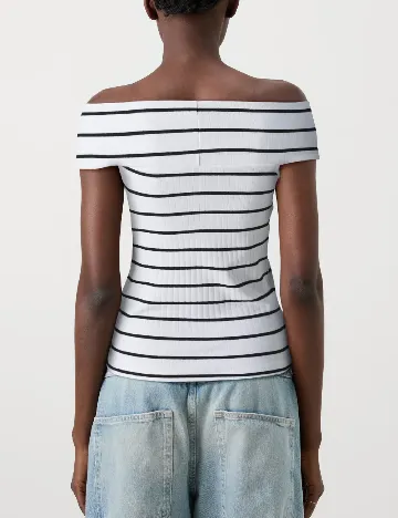 Bluza Pieces, alb
