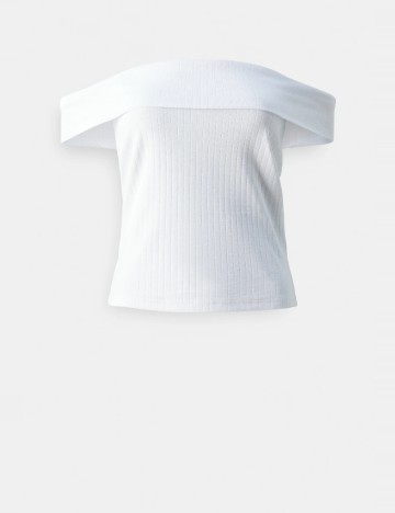 Bluza Pieces, alb