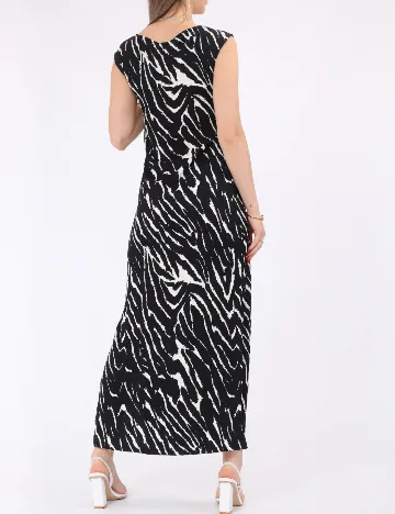 Rochie medie Pieces, negru
