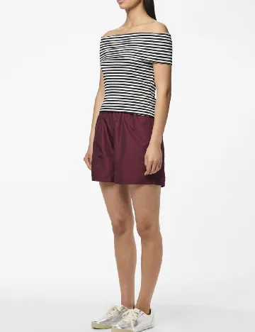 Top Pieces, alb/negru