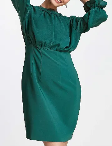 Rochie scurta ASOS, verde