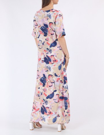 Rochie medie Pieces, mix culori