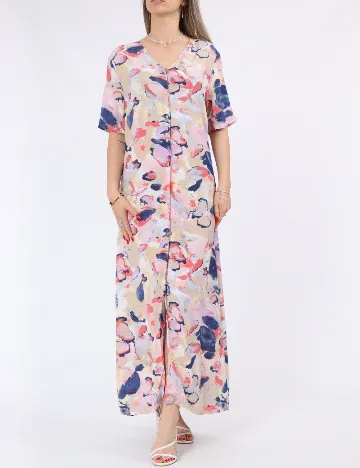 Rochie medie Pieces, mix culori Mix culori