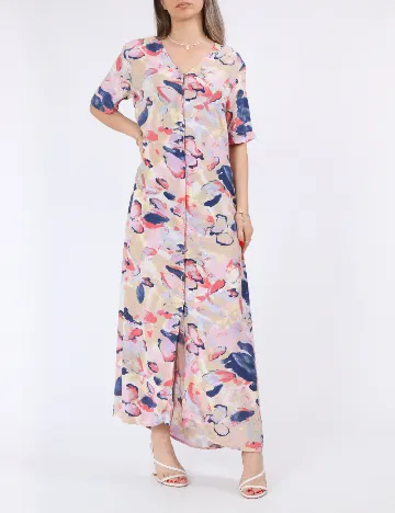 Rochie medie Pieces, mix culori Mix culori