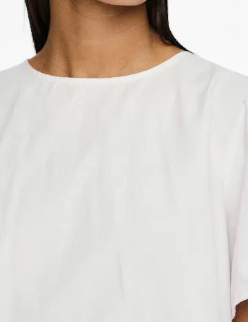Bluza Pieces, alb