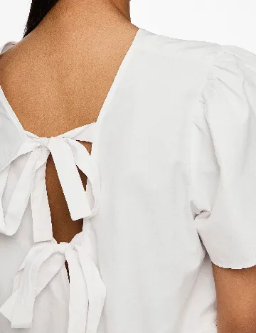 Bluza Pieces, alb