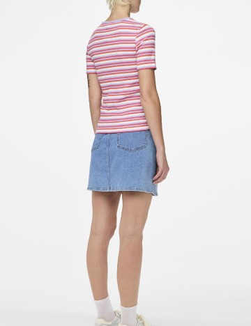 Tricou Pieces, mix culori