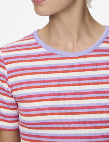 Tricou Pieces, mix culori